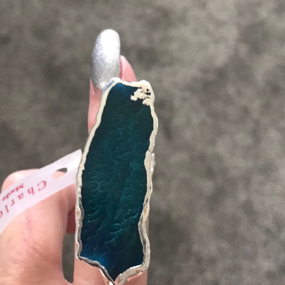 CHARLENE K AGATE RING